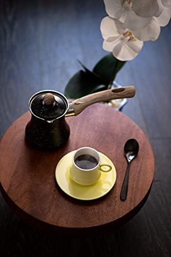 2 עוז אספרסו תורכי קפה כוסות עם צלחות-12-חתיכה ססגוני קפה כוס סט עם אריזת מתנה-מקצועי-כיתה