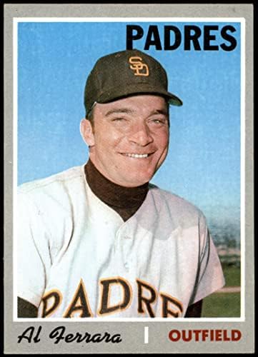 1970 Topps 345 Al Ferrara San Diego Padres NM Padres