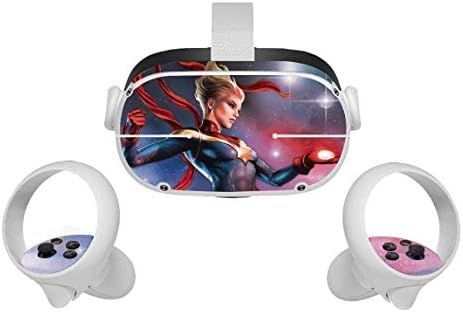 גיבור מגן על סרט כדור הארץ Oculus Quest 2 Skin VR 2 אוזניות עורות ובקרות מדבקות אביזרי מדבקות מגן