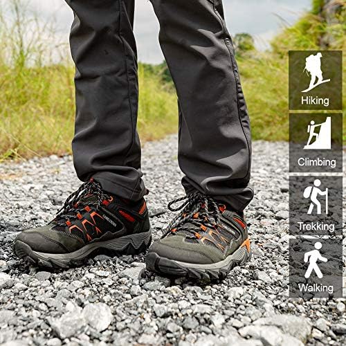 גמל כתר נעלי הליכה גברים לנשימה החלקה סניקרס קל משקל נמוך למעלה עבור חיצוני נגרר טרקים הליכה