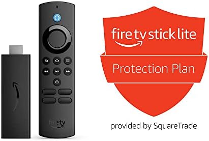 Fire TV Stick Lite עם תוכנית הגנה לשנתיים