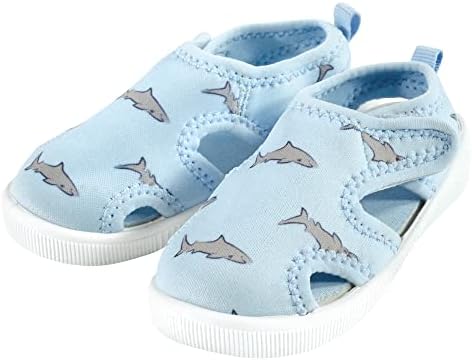 הדסון תינוק ילדים סנדל ומים נעל, כחול כריש, 8 לנו יוניסקס פעוט