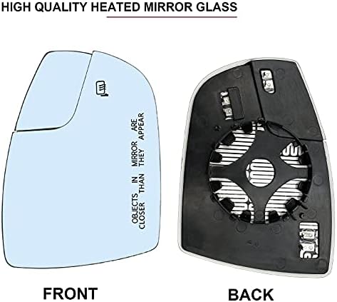 החלפת מראה צד ימין של הנוסע לשנים 2012-2018 פורד פוקוס מראה זכוכית-מבט צד זכוכית מראה מחוממת עם