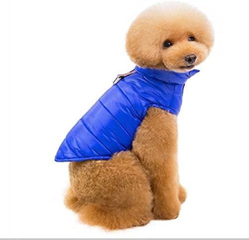 LEPSJGC כלב מחמד כלב למטה בצבע אחיד בגדים חורפים חורפים לבגדי כלבים בינוניים קטנים