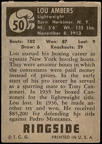 1951 Topps 50 Lou Ambers VG/Ex