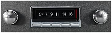 סטריאו Bluetooth AutoSound מותאם אישית תואם עם 1967-1968 שברולט קמארו מקף שחור, USA-740 300 וואט AM FM סטריאו/רדיו