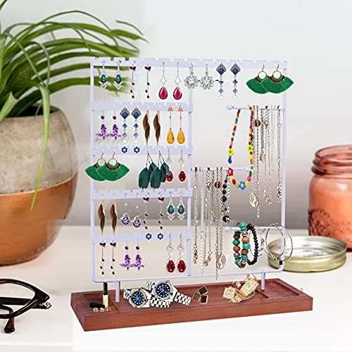 מארגן תכשיטים של מחזיק עגיל Suneed תצוגת תכשיטים עמדות מארגן עגיל מארגן תכשיטים, מארגן תכשיטים,