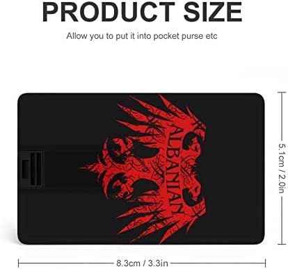 דגל של אלבניה כונן USB 2.0 32G & 64G כרטיס מקל זיכרון נייד למחשב/מחשב נייד