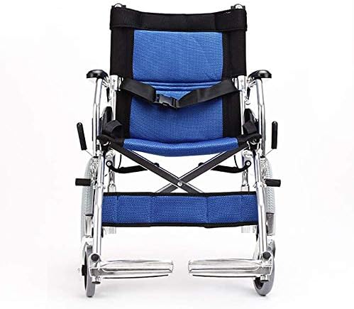 מיסי יאנגפינג-כיסא גלגלים מתקפל, כיסא הובלת נסיעות אולטרה-קל ונייד עם שולחן אוכל ומעמד מטריות-1