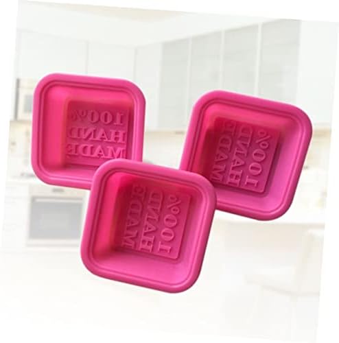 Luxshiny 12 יחידות סיליקון תבניות סבון סבון מכין תבניות סיליקון סבון סבון תבניות סיליקון פונדנט תבניות
