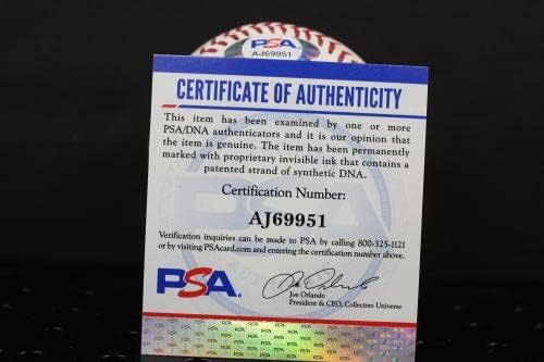 Bucky Dent חתום על חתימת בייסבול אוטומטית PSA/DNA AJ69951 - בייסבול חתימה