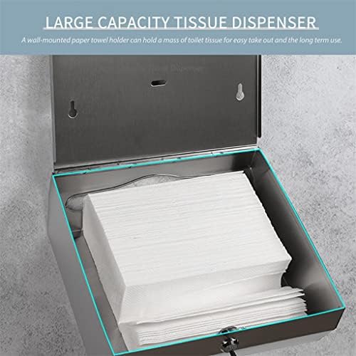 CDYD קיר רכוב נייר נייר חדר אמבטיה מחזיק נייר מגבות מתקן מגבות מוברש אביזרי שירותים מוברשים