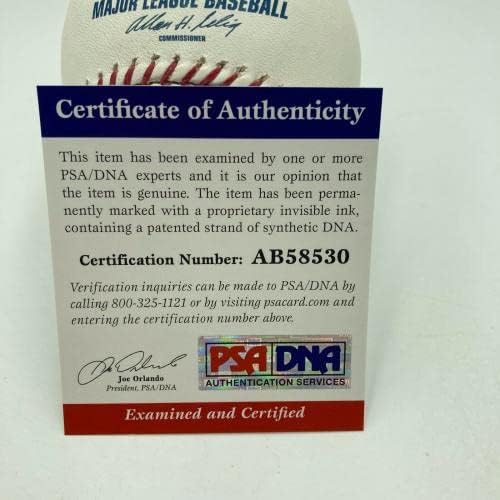 מארק בוהרל חתום על בייסבול בייסבול רשמי של ליגת המייג'ור PSA ו- MLB אותנטי - כדורי חתימה