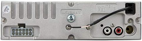 אלקטרוניקה כפולה XDM280BT מקלט תקליטור יחיד במטלטל עם Bluetooth, כחול, 2.07x2.37x5.18 אינץ '