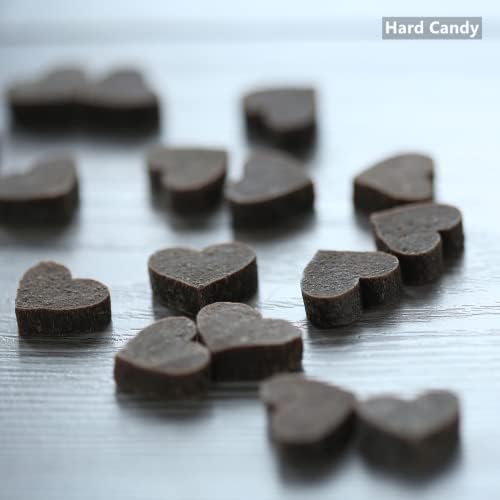 טדוני מיני לב שוקולד סוכריות תבניות סיליקון, סיליקון לב גומי תבניות שעווה להמיס תבניות