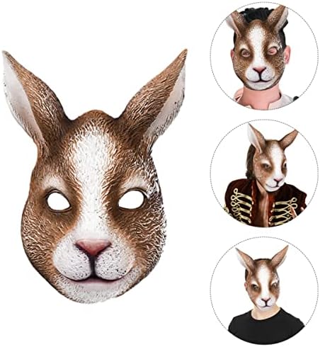 מסכת מסכות מסכות סואמיס 2 יחידות תלבושות אבזרי ארנב אבזרים חצי קרנבל מעורב חיה דקורטיבית דקורטיבית מסכת צבע