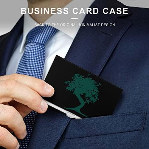יפני בונסאי עץ עסקים שם כרטיס מקרה מקצועי כיס ארגונית מחזיק מצחיק הדפסה