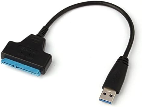 Lookatool Super Speed ​​USB 3.0 ל- SATA 22 סיכה 2.5 אינץ 'דיסק קשיח נהג SSD מתאם מתאם