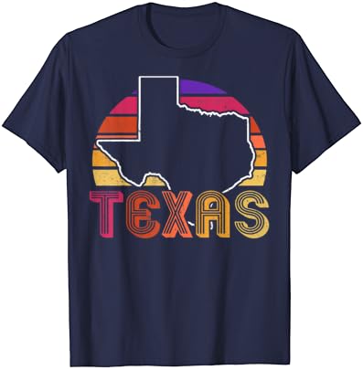 חולצת טריקו וינטג 'של מדינת טקסס רטרו