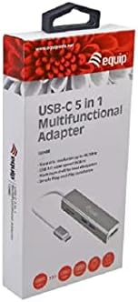 Hub Equip USB-C 5 EN 1 USB 3.0 + Tarjetas Lector
