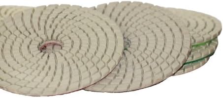 4 שטדיאה בטון יהלומי ליטוש כרית חצץ 50 עבור בטון ליטוש בטון מלטש רטוב מטחנות-בחומרי הברקה מתוך
