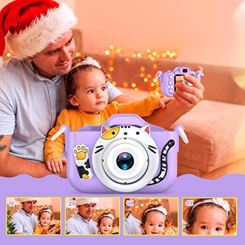 צעצועי מצלמה לילדים דיטופאן 3 4 5 6 7 8 9 10 11 12 שדרג מצלמה סלפי לילדים חג המולד יום הולדת פסטיבל מתנה לילדים