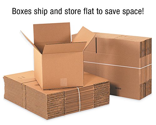 קופסאות משלוח אווידיטי קיר משולש 12 אינץ 'על 12 אינץ ' על 12 אינץ', 5 חבילות / קופסת קרטון גלי לאריזה, העברה