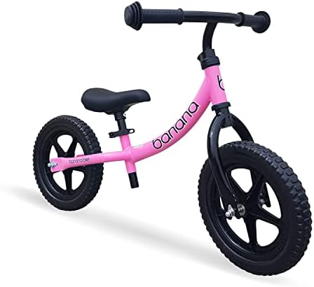אופני Banana Lt Balance - אופני פעוטות קלים למשך 2, 3, 4 ו -5 בנים ונערות בני 5 - ללא אופני דוושה לילדים