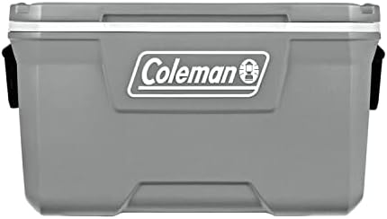 Coleman 316 סדרה מקררת ניידת מבודדת עם תפסים כבדים, קיבולת גבוהה יותר עם דליפה חיצונית גבוהה יותר, שומרת