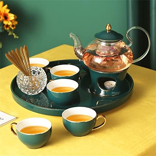 סט כוס קפה N/סט קפה סט כוס קרמיקה אירופית סט נסיכה בריטי אחר הצהריים תה תה פרחים קומקום פרחים