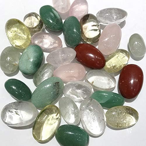 Binnanfang AC216 100 גרם מינרלים של סלע אבן חן מעורבת טבעית אבן קריסטל לריפוי צ'אקרה אבנים טבעיות ומינרלים