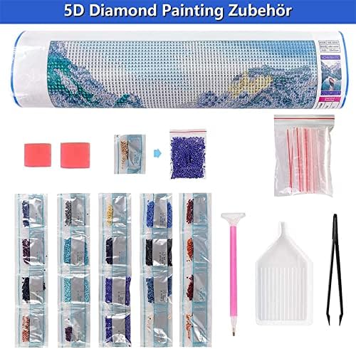 ערכות ציור יהלומים למבוגרים/ילדים 5D DIY Diamond Art צבע עם אמנות יהלום מרובע מלא פיקוק סגול נקודות
