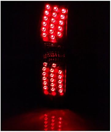 זנב בלם אורות אחורי מנורות שחור / עשן תואם עם 2007-2014 שברולט פרברי טאהו