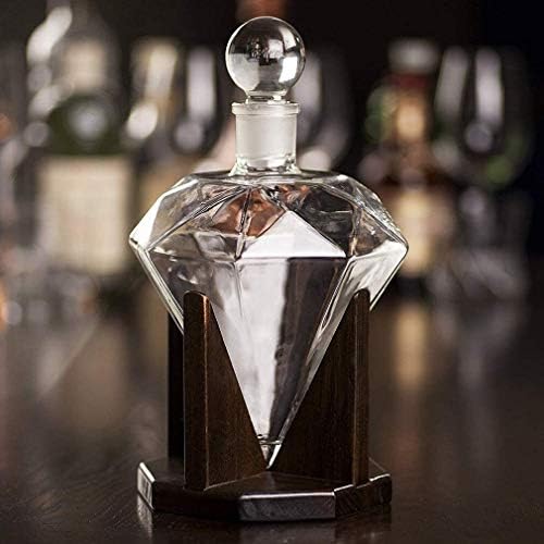 ויסקי דקנטדור ויסקי קנקן, יצירתי יהלומי זכוכית יין קנקן, עבור משקאות, רום, בורבון, וודקה-1000 מיליליטר משקאות
