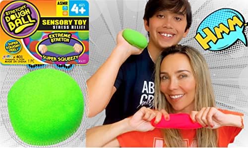 ג ' ה-רו נמתח כדור המקורי בצק כדור לקשקש צעצוע חבילה נמתח רטוב צעצועי קופצני כדור סט לילדים ומבוגרים רך להקפיץ