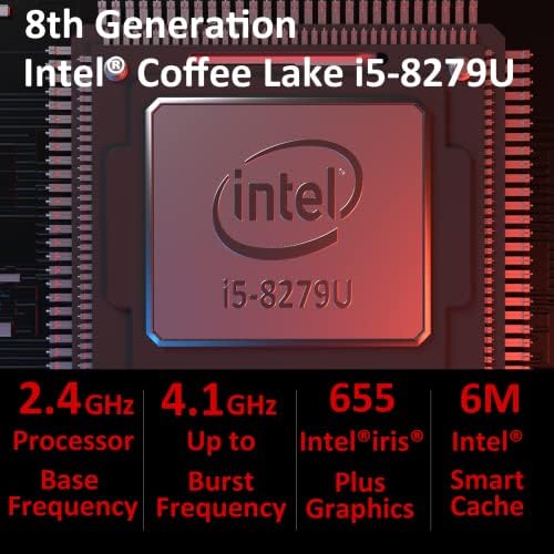 מיקרו מחשב אינטל ליבה 8 איי5-8279 יו, איי5 מיני מחשב עם 16 ג 'יגה-בייט דד4 ראם 500 ג' יגה-בייט