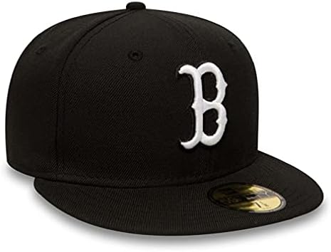 עידן חדש שחור עם לבן 59 חמישים כובע מצויד