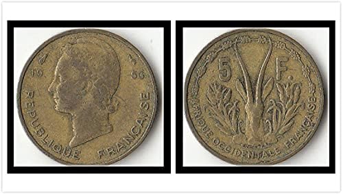 אפריקה אפריקה קייפ 1 Esku Multi-Coin מהדורה 1994 אוסף מתנות מטבעות זרים 5 מטבע פרנק 1956 גרסה km5 אוסף