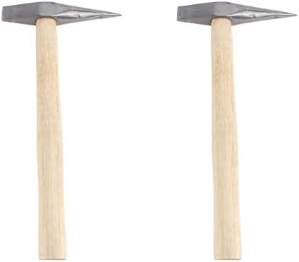 כלי ריתוך פטיש הסרת סיגים כלי: 2 יחידות סתתים פטיש עם עץ ידית חיצוני פירוק פטישים