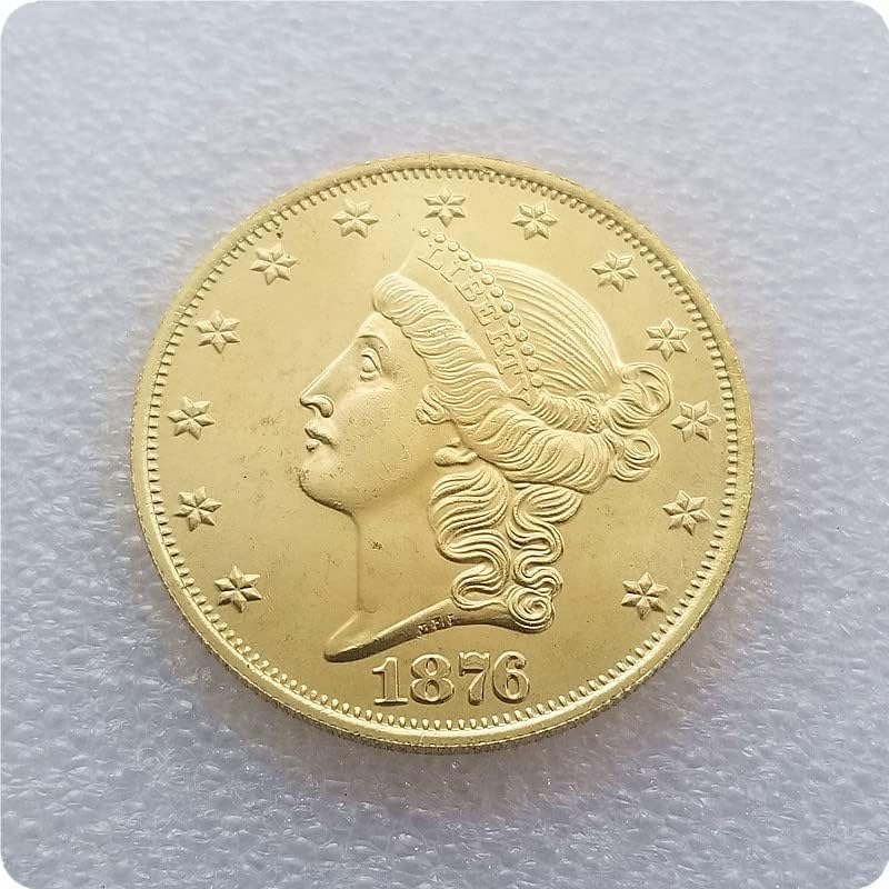 פליז מלאכה עתיקות ארהב 1876 זהב מטבע זיכרון 272