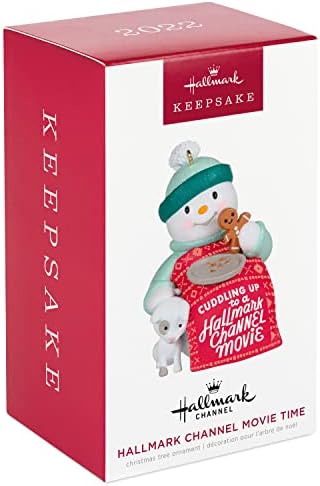 Hallmark Keepsake קישוט לחג המולד 2022, Time Snowmant של ערוץ Hallmark Time Snowman