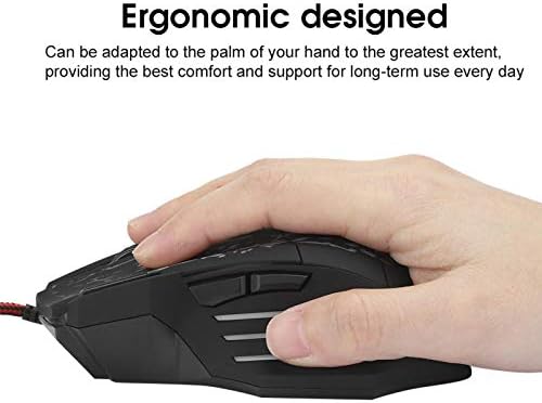 מחשב נייד עכבר, מתכוונן ארגונומי עוצב קל משקל משחקי עכבר למחשב נייד