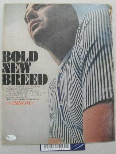 סנדי קופקס יד חתומה חתימה בייסבול ספורט מגזין 1965 א. א. 8417831-מגזינים עם חתימה של ליגת הבייסבול