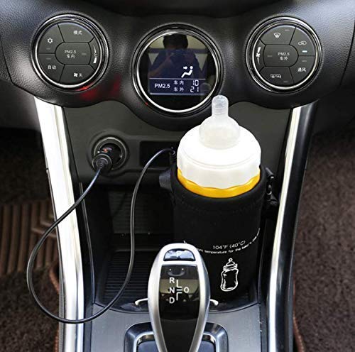 נסיעות ידידותי חלב חם תינוק בקבוק חם עם רכב מצית עבור חיצוני קמפינג