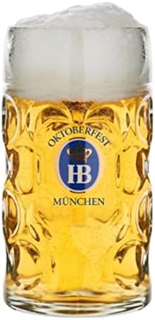 1 ליטר HB Hofbrauhaus Edtoberfest Edition בירה זכוכית מעומדת