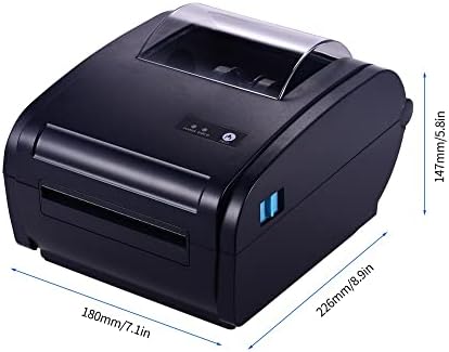 N/A מדפסת תווית תרמית עבור תווית חבילת משלוח 4x6 משלוח 160 ממ/שעה USB ו- BT חיבור מדפסת מדפסת מדבקה