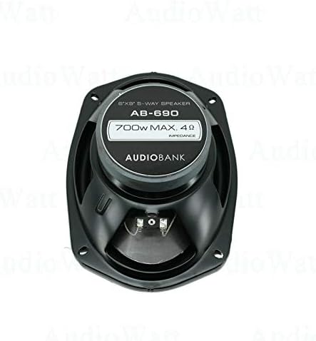 Audiobank 2x AB-690 6 X9 1400 סך כל הטיפול בכוח וואטס 5-כיוונים אודיו ספריאו רמקולים קואקסיאליים תגובת תדר: