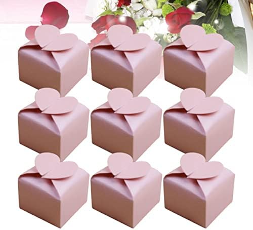 jojofuny 50 pcs קופסאות חידוש לחתונה, קופסאות אהבה, קופסאות ממתקים, למקלחת כלות חתונה טבילת מקלחת לתינוק
