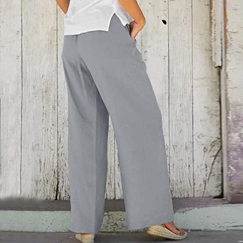 חצאיות עיפרון של מיאשוי לנשים מזיעה מזיעה חומר מכנסיים נשים צבע מוצק רך כיסים רופפים ללבוש עבודה חיצונית