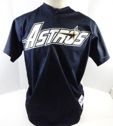 1994-96 יוסטון אסטרוס 41 משחק נעשה שימוש בחיל הים ג'רזי BP 46 DP24610 - משחק השתמשו ב- MLB גופיות